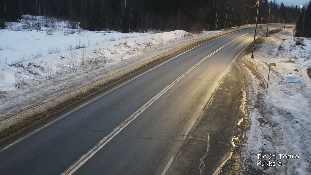 Kelikamerat Kuva Tie 21 Tornio, Kukkola, Tornio, Lappi