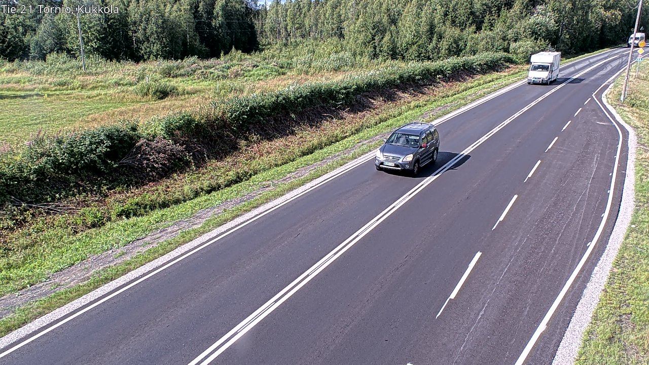 Kelikamerat Kuva Tie 21 Tornio, Kukkola, Tornio, Lappi