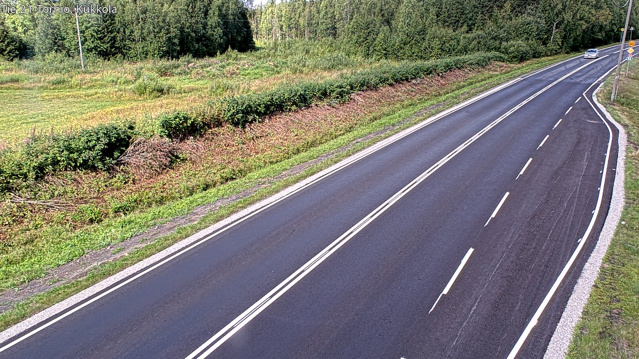 Kelikamerat Kuva Tie 21 Tornio, Kukkola, Tornio, Lappi