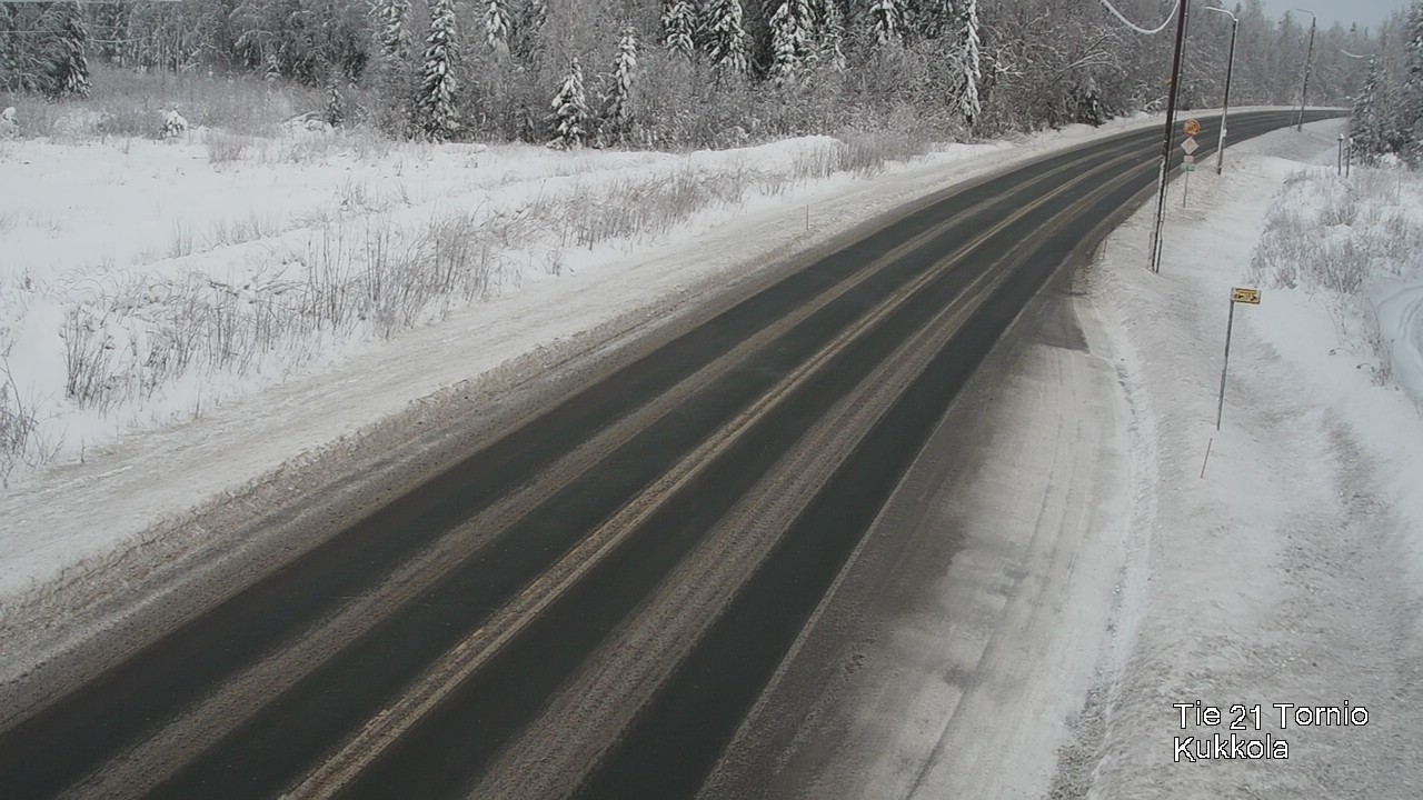 Weather Camera Image Road 21 Tornio, Kukkola, Tornio, Lappi
