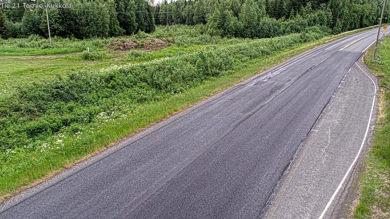 Kelikamerat Kuva Tie 21 Tornio, Kukkola, Tornio, Lappi