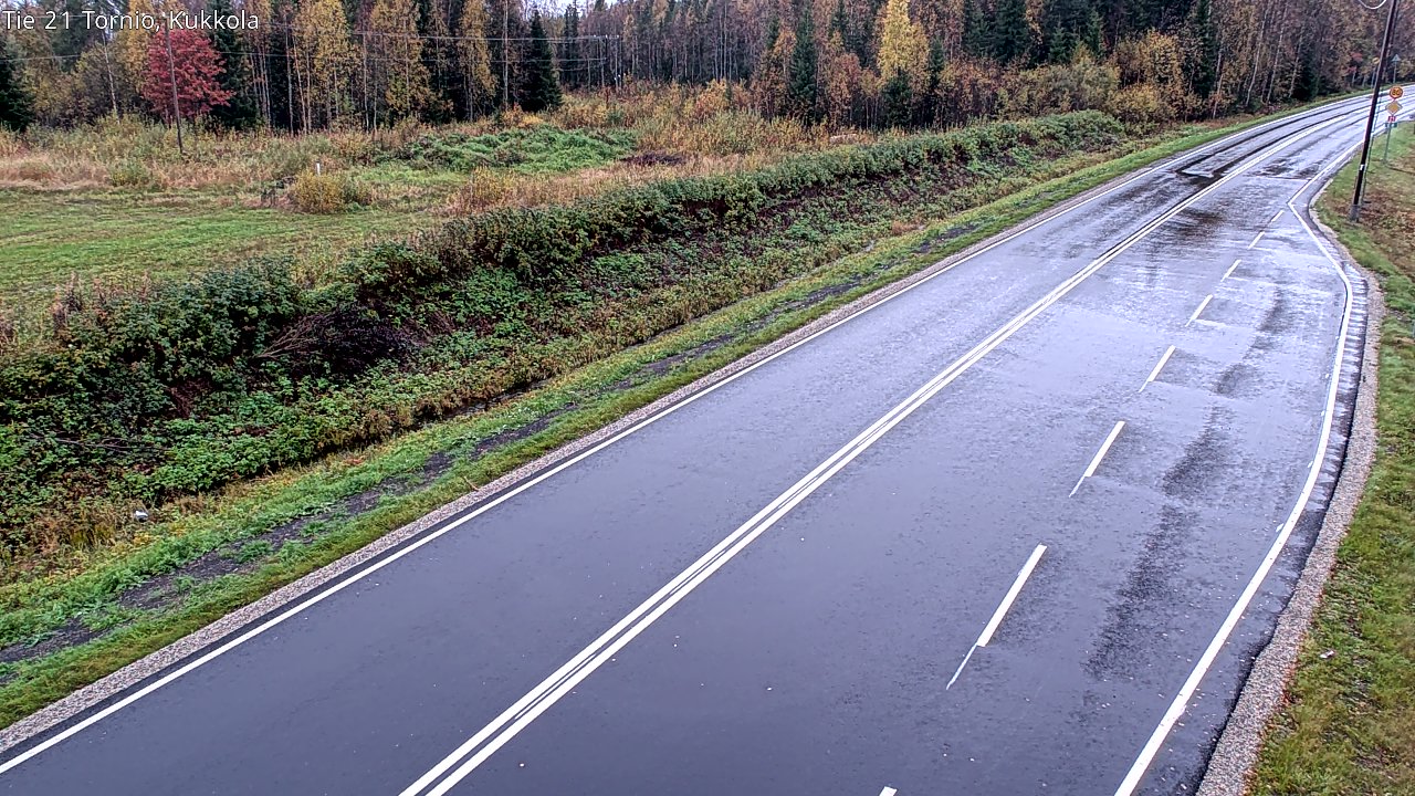 Kelikamerat Kuva Tie 21 Tornio, Kukkola, Tornio, Lappi