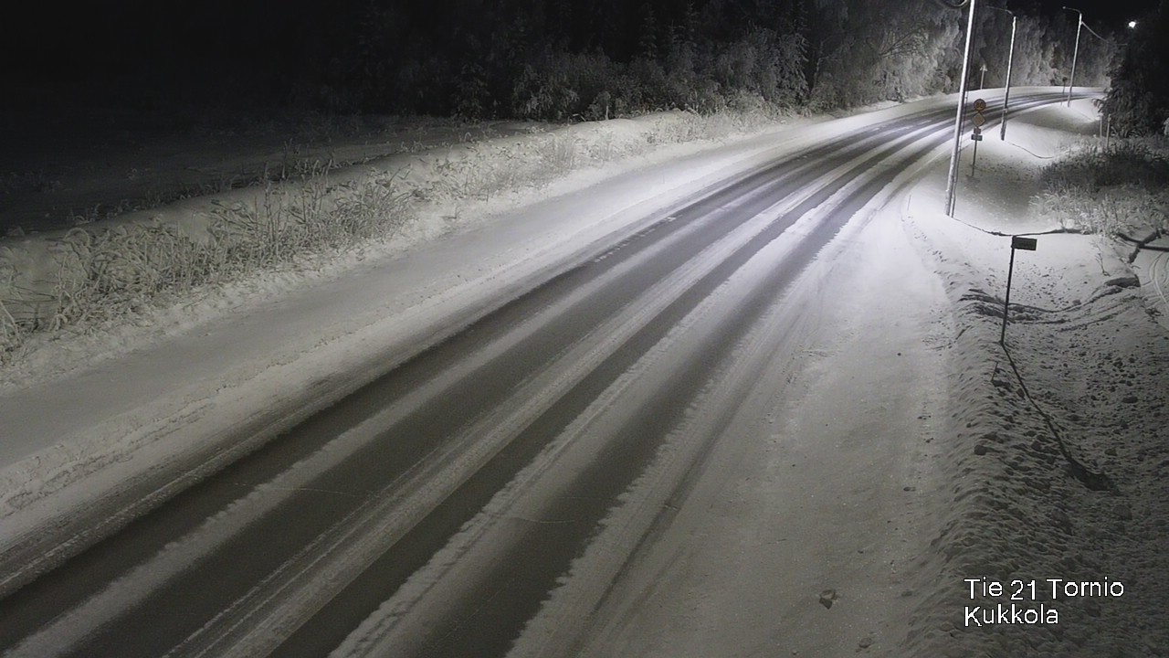 Kelikamerat Kuva Tie 21 Tornio, Kukkola, Tornio, Lappi