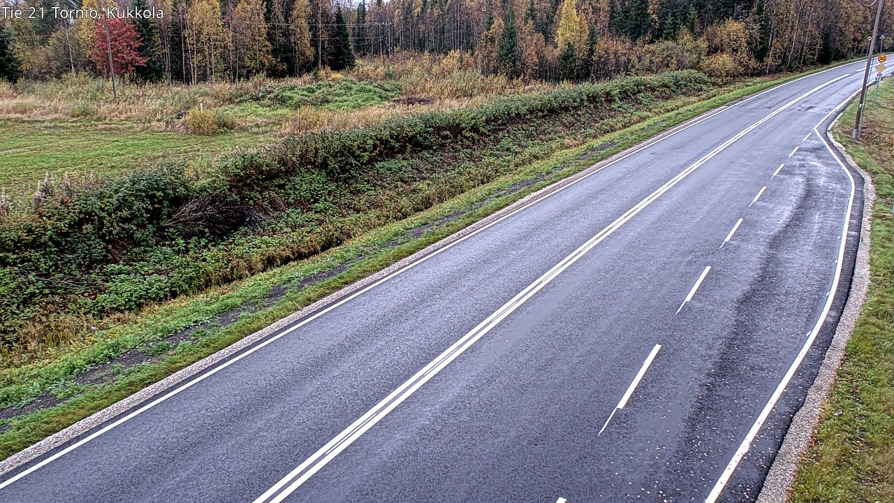 Kelikamerat Kuva Tie 21 Tornio, Kukkola, Tornio, Lappi