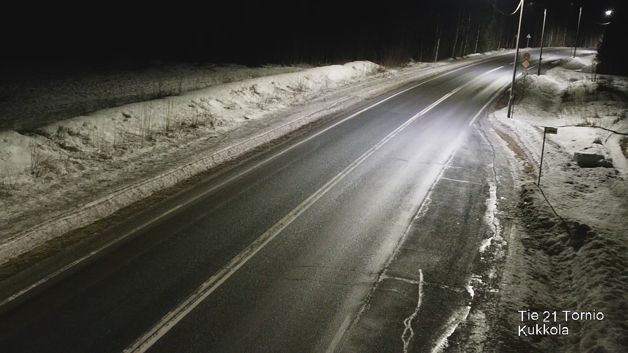 Kelikamerat Kuva Tie 21 Tornio, Kukkola, Tornio, Lappi