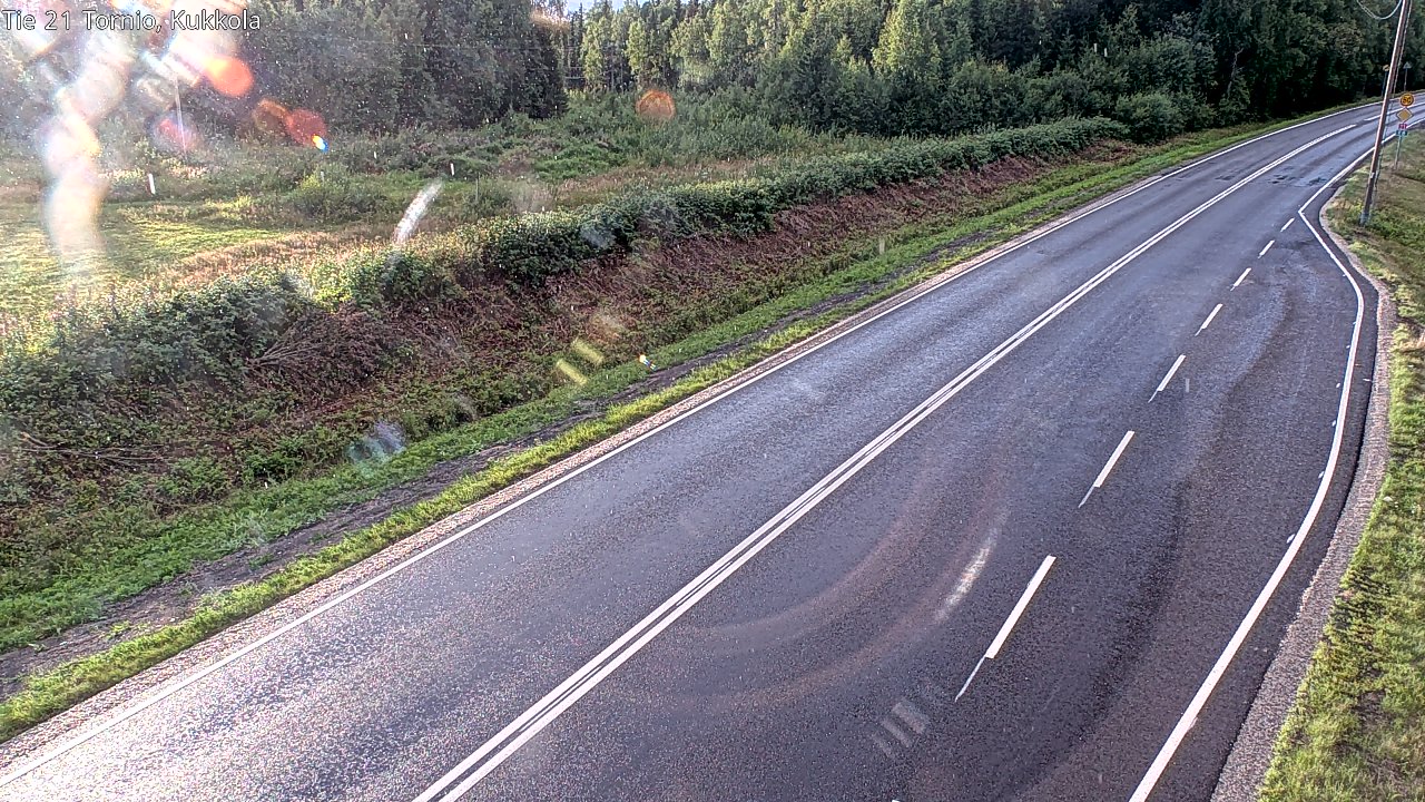 Kelikamerat Kuva Tie 21 Tornio, Kukkola, Tornio, Lappi
