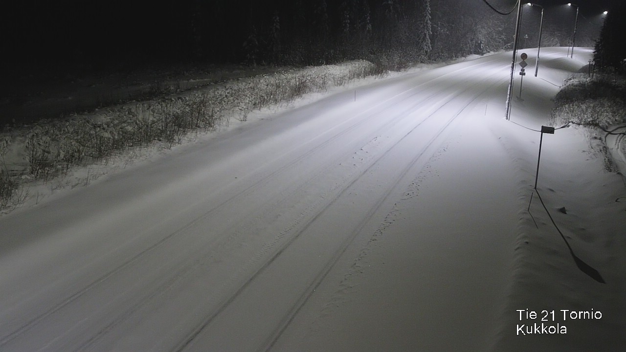 Kelikamerat Kuva Tie 21 Tornio, Kukkola, Tornio, Lappi