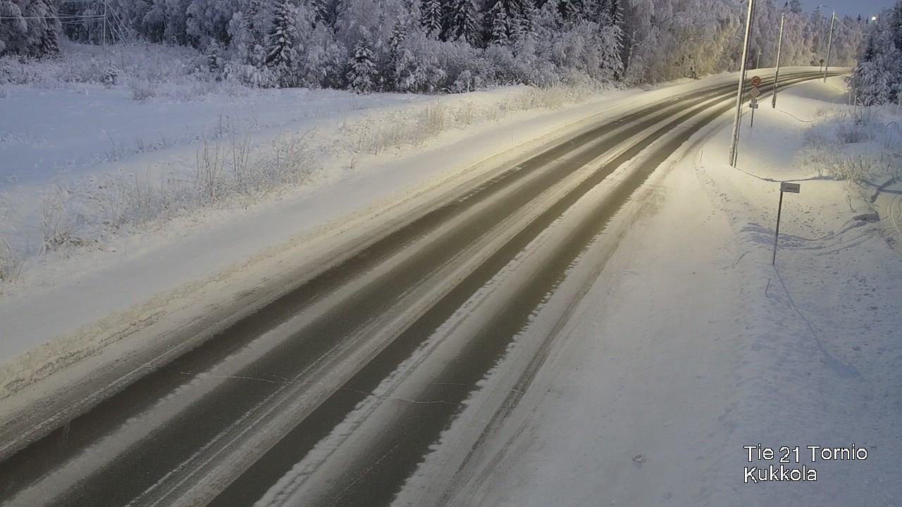 Kelikamerat Kuva Tie 21 Tornio, Kukkola, Tornio, Lappi