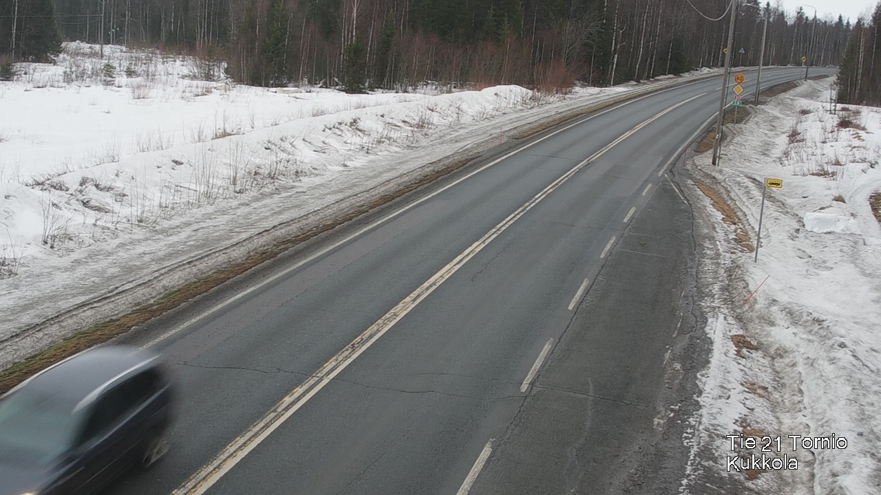 Kelikamerat Kuva Tie 21 Tornio, Kukkola, Tornio, Lappi