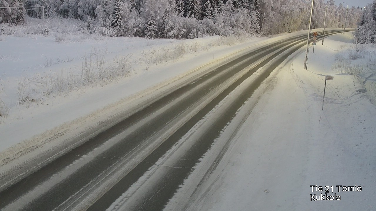 Kelikamerat Kuva Tie 21 Tornio, Kukkola, Tornio, Lappi