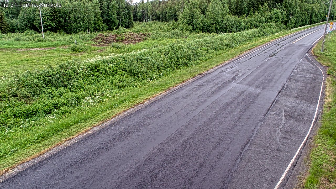 Kelikamerat Kuva Tie 21 Tornio, Kukkola, Tornio, Lappi