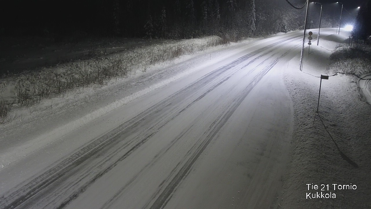 Kelikamerat Kuva Tie 21 Tornio, Kukkola, Tornio, Lappi