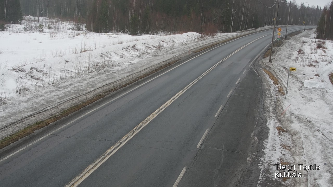 Kelikamerat Kuva Tie 21 Tornio, Kukkola, Tornio, Lappi