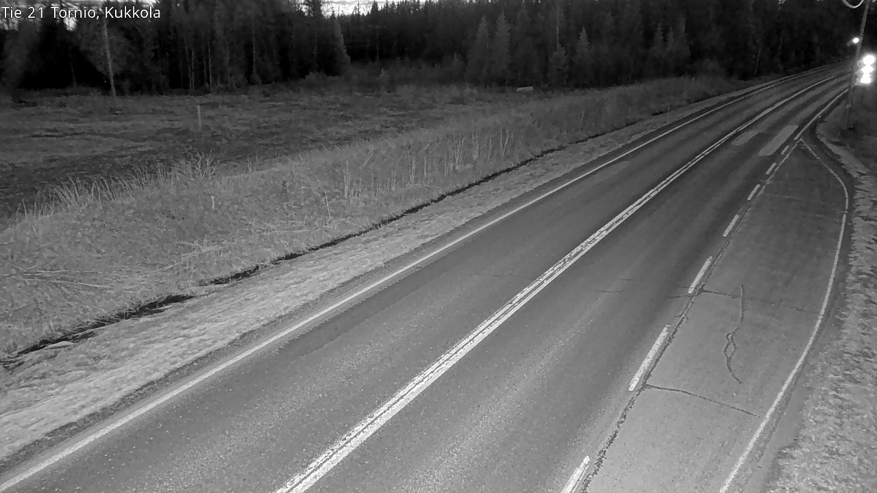 Kelikamerat Kuva Tie 21 Tornio, Kukkola, Tornio, Lappi