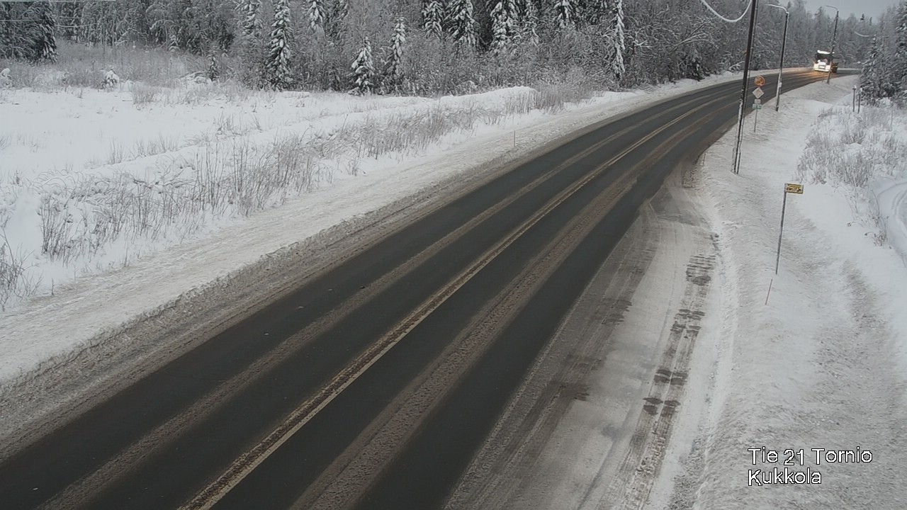 Weather Camera Image Road 21 Tornio, Kukkola, Tornio, Lappi