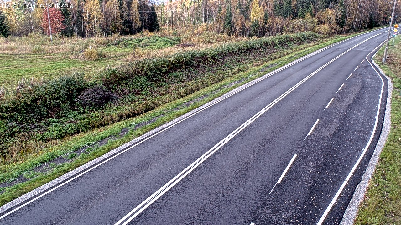 Kelikamerat Kuva Tie 21 Tornio, Kukkola, Tornio, Lappi