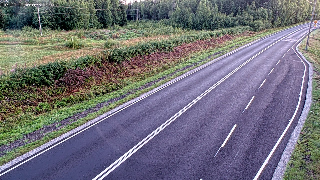 Kelikamerat Kuva Tie 21 Tornio, Kukkola, Tornio, Lappi
