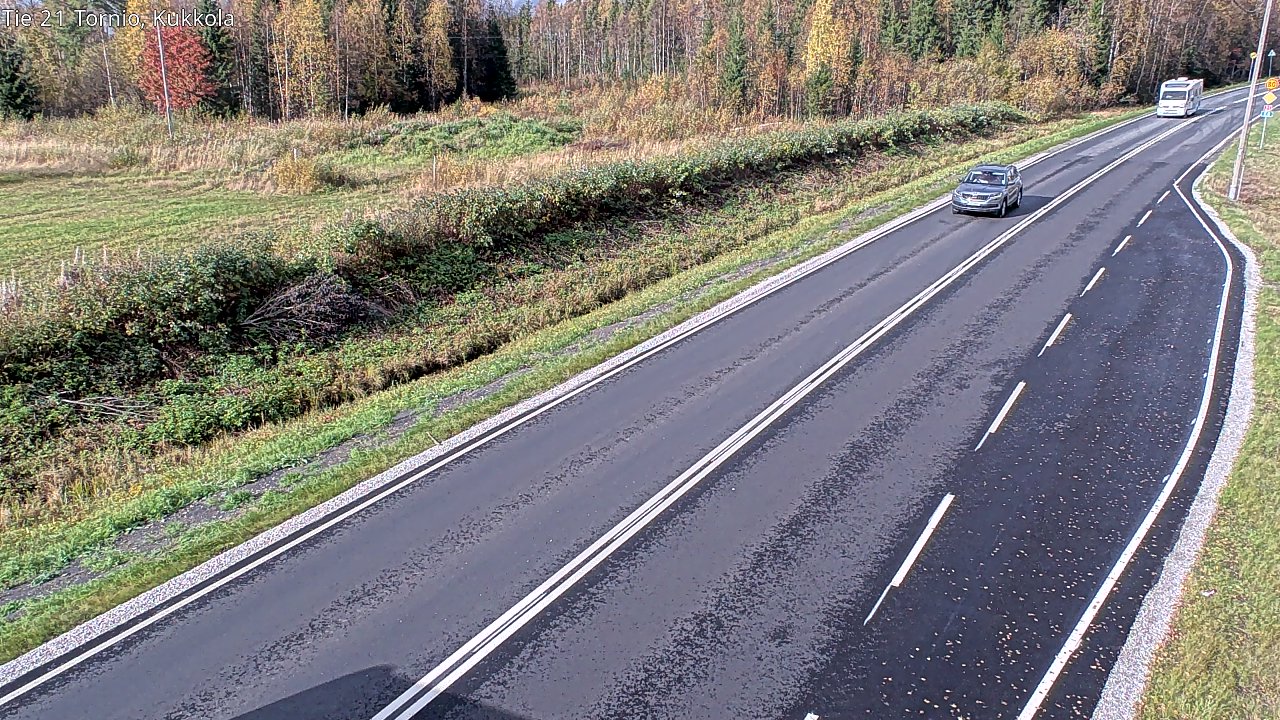 Kelikamerat Kuva Tie 21 Tornio, Kukkola, Tornio, Lappi