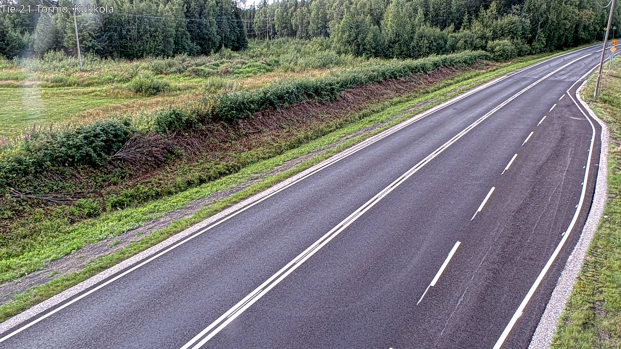 Kelikamerat Kuva Tie 21 Tornio, Kukkola, Tornio, Lappi