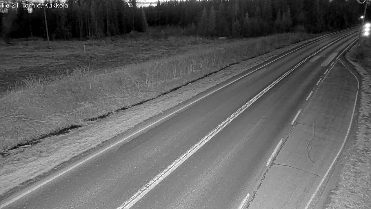 Kelikamerat Kuva Tie 21 Tornio, Kukkola, Tornio, Lappi