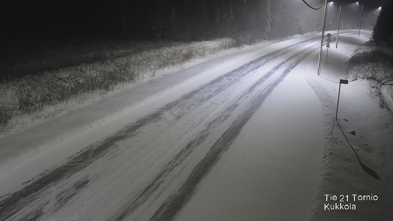 Kelikamerat Kuva Tie 21 Tornio, Kukkola, Tornio, Lappi