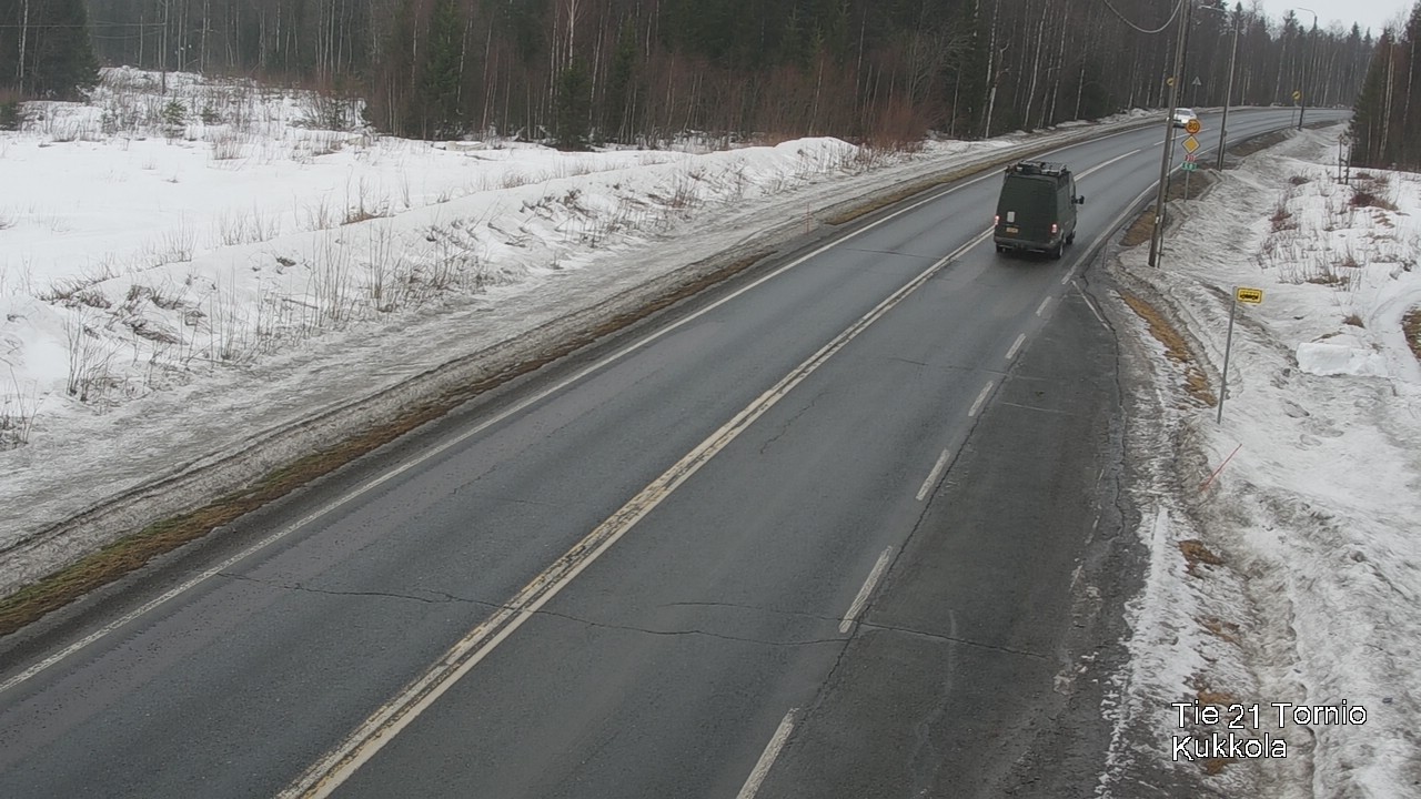 Kelikamerat Kuva Tie 21 Tornio, Kukkola, Tornio, Lappi
