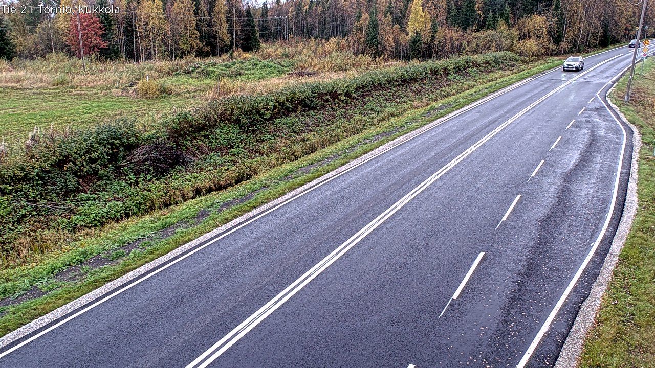 Kelikamerat Kuva Tie 21 Tornio, Kukkola, Tornio, Lappi