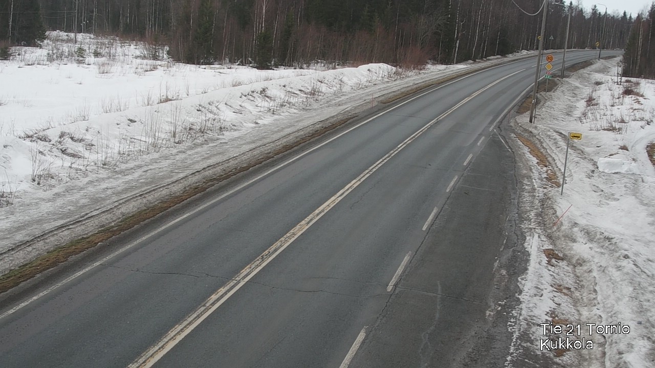 Kelikamerat Kuva Tie 21 Tornio, Kukkola, Tornio, Lappi