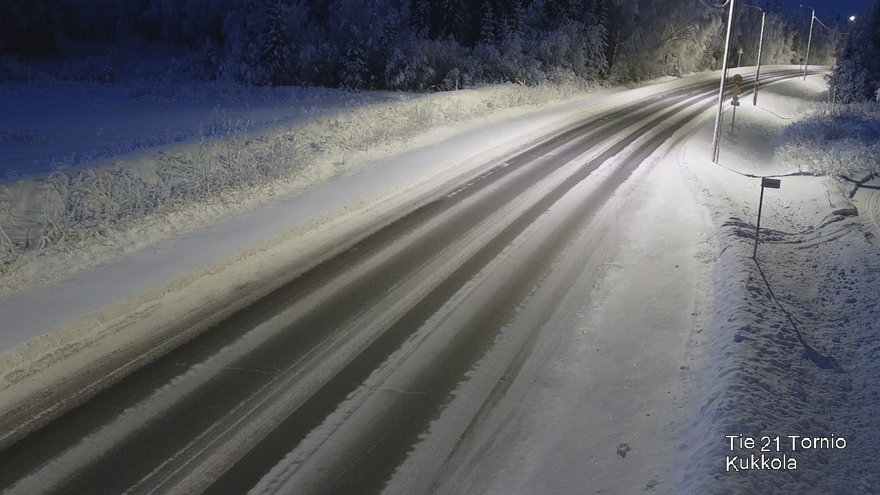 Kelikamerat Kuva Tie 21 Tornio, Kukkola, Tornio, Lappi