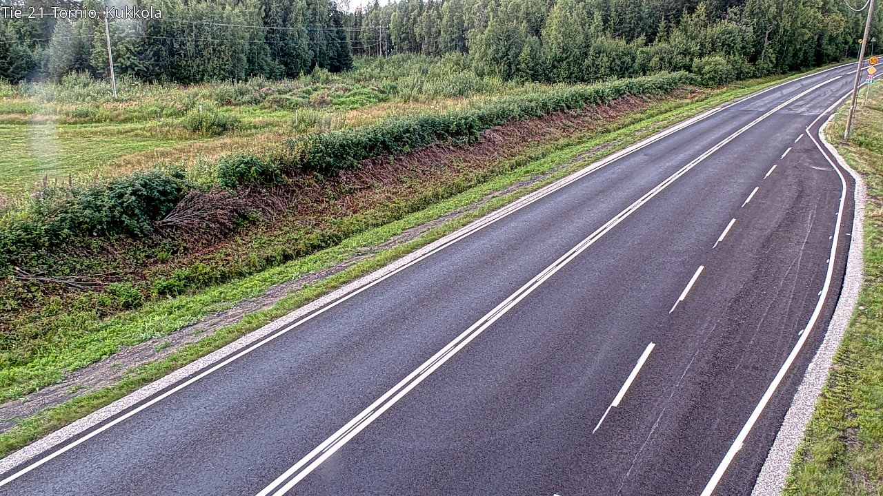 Kelikamerat Kuva Tie 21 Tornio, Kukkola, Tornio, Lappi