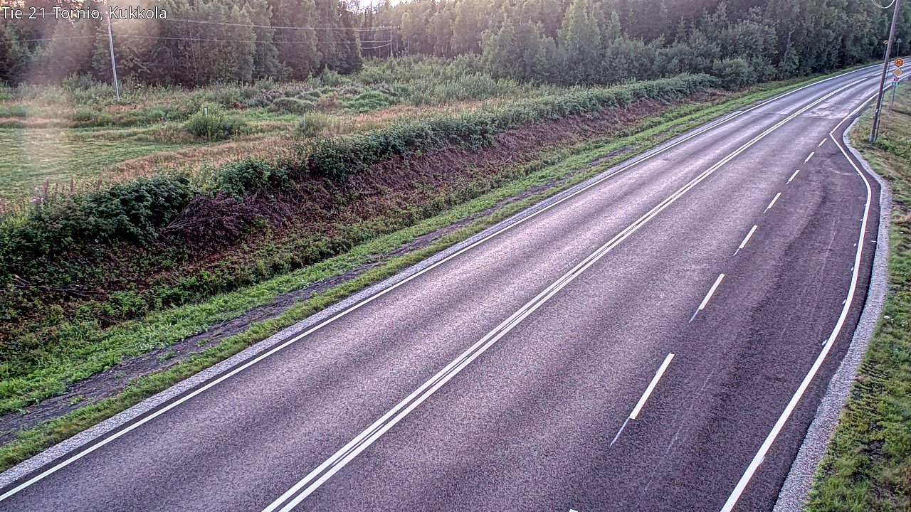 Kelikamerat Kuva Tie 21 Tornio, Kukkola, Tornio, Lappi
