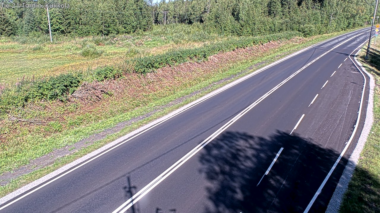 Kelikamerat Kuva Tie 21 Tornio, Kukkola, Tornio, Lappi