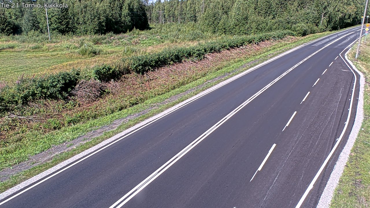 Kelikamerat Kuva Tie 21 Tornio, Kukkola, Tornio, Lappi
