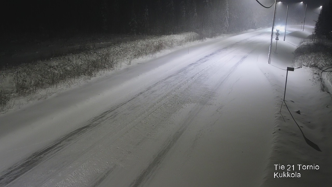 Kelikamerat Kuva Tie 21 Tornio, Kukkola, Tornio, Lappi