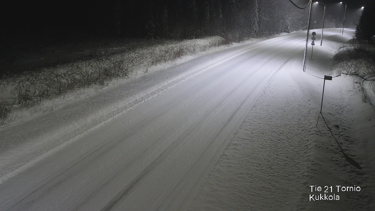 Kelikamerat Kuva Tie 21 Tornio, Kukkola, Tornio, Lappi