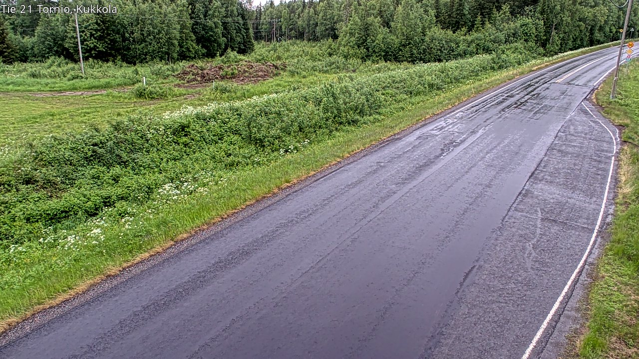 Kelikamerat Kuva Tie 21 Tornio, Kukkola, Tornio, Lappi