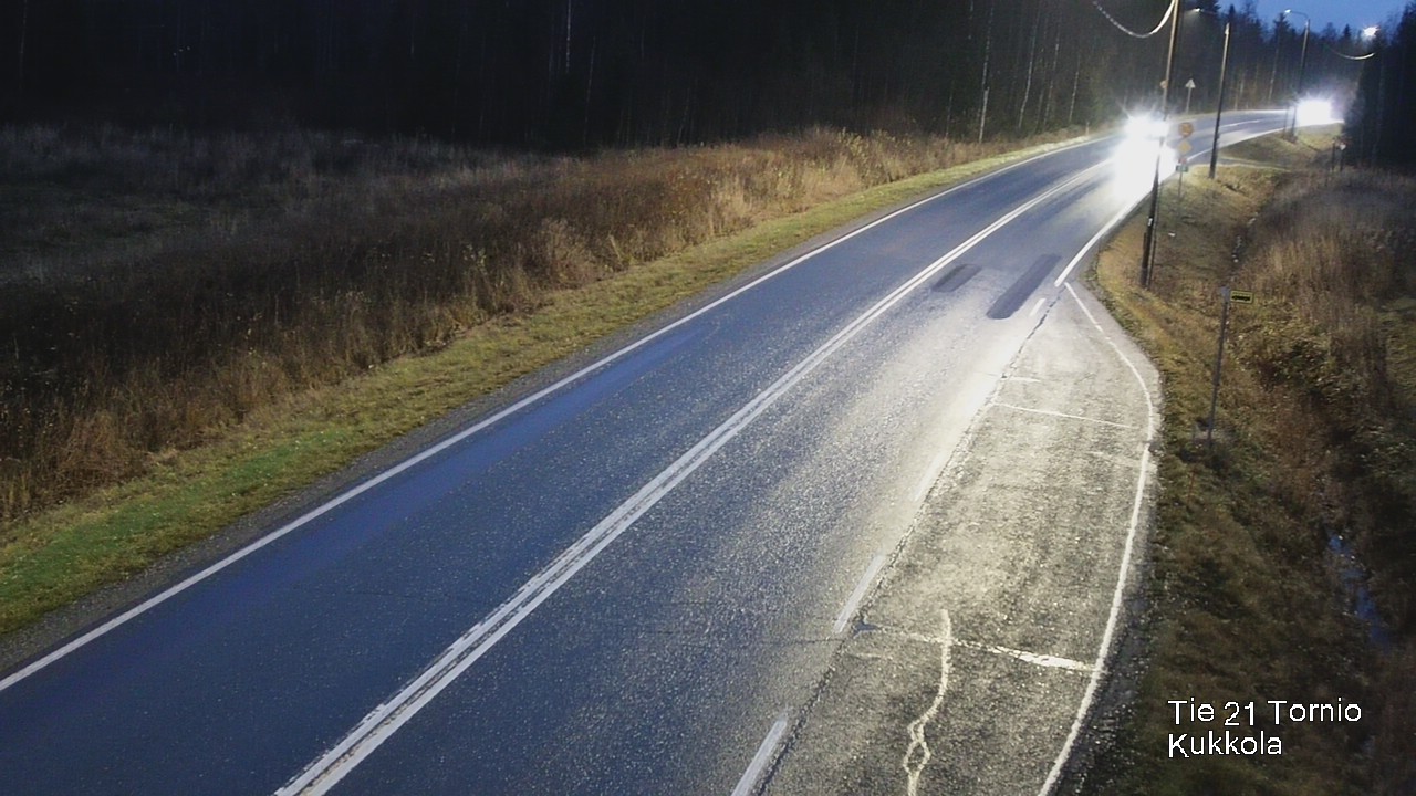 Kelikamerat Kuva Tie 21 Tornio, Kukkola, Tornio, Lappi