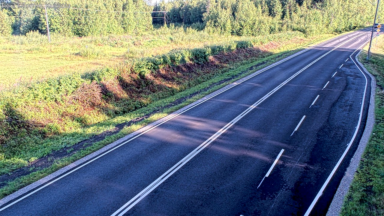 Kelikamerat Kuva Tie 21 Tornio, Kukkola, Tornio, Lappi