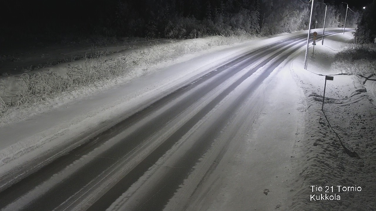 Kelikamerat Kuva Tie 21 Tornio, Kukkola, Tornio, Lappi