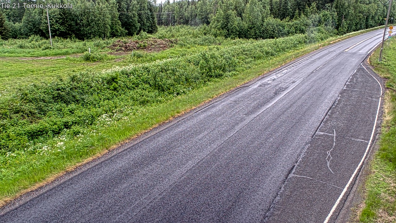 Kelikamerat Kuva Tie 21 Tornio, Kukkola, Tornio, Lappi