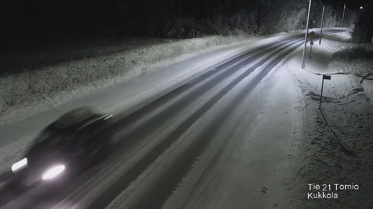 Kelikamerat Kuva Tie 21 Tornio, Kukkola, Tornio, Lappi