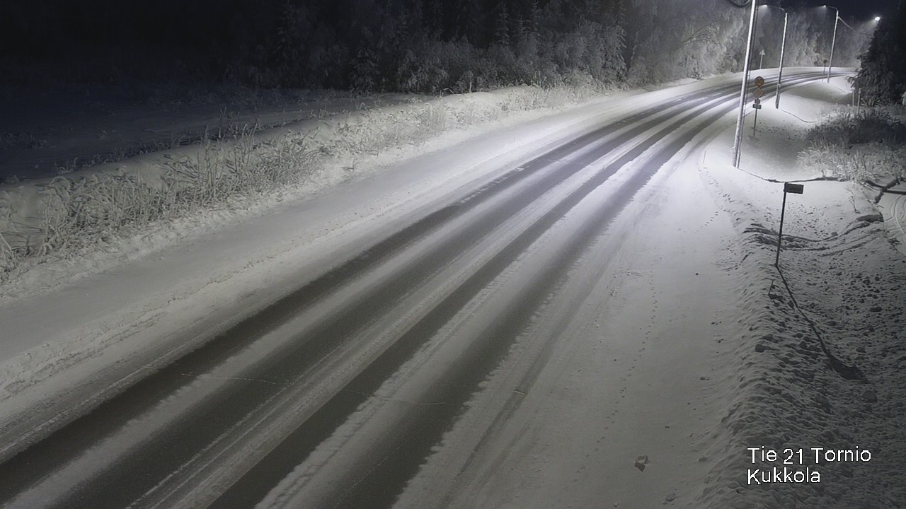 Kelikamerat Kuva Tie 21 Tornio, Kukkola, Tornio, Lappi