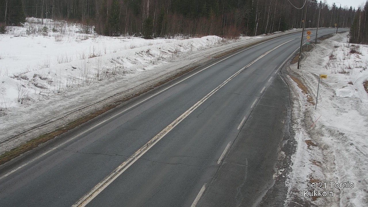 Kelikamerat Kuva Tie 21 Tornio, Kukkola, Tornio, Lappi