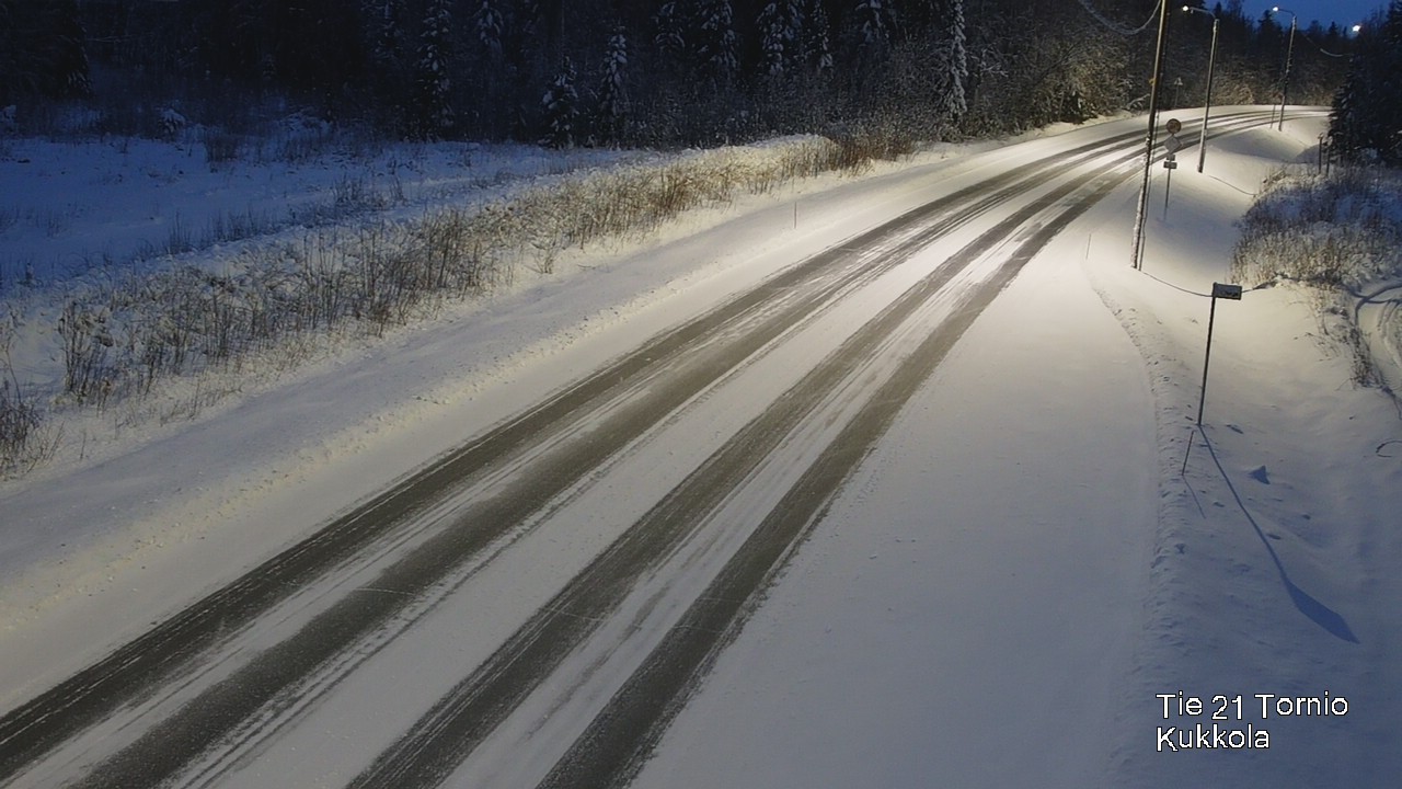 Kelikamerat Kuva Tie 21 Tornio, Kukkola, Tornio, Lappi