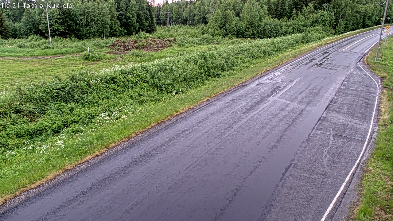 Kelikamerat Kuva Tie 21 Tornio, Kukkola, Tornio, Lappi