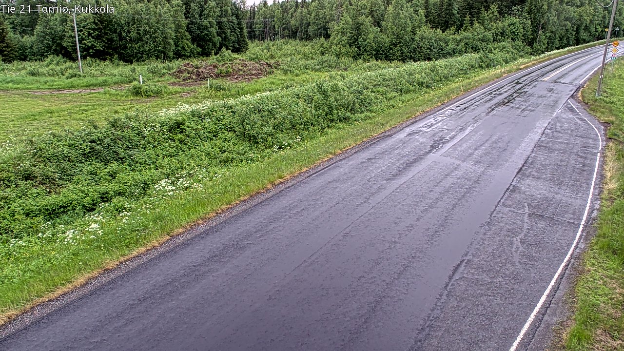 Kelikamerat Kuva Tie 21 Tornio, Kukkola, Tornio, Lappi