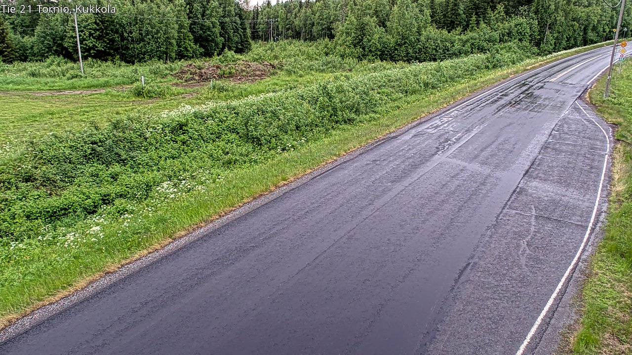 Kelikamerat Kuva Tie 21 Tornio, Kukkola, Tornio, Lappi