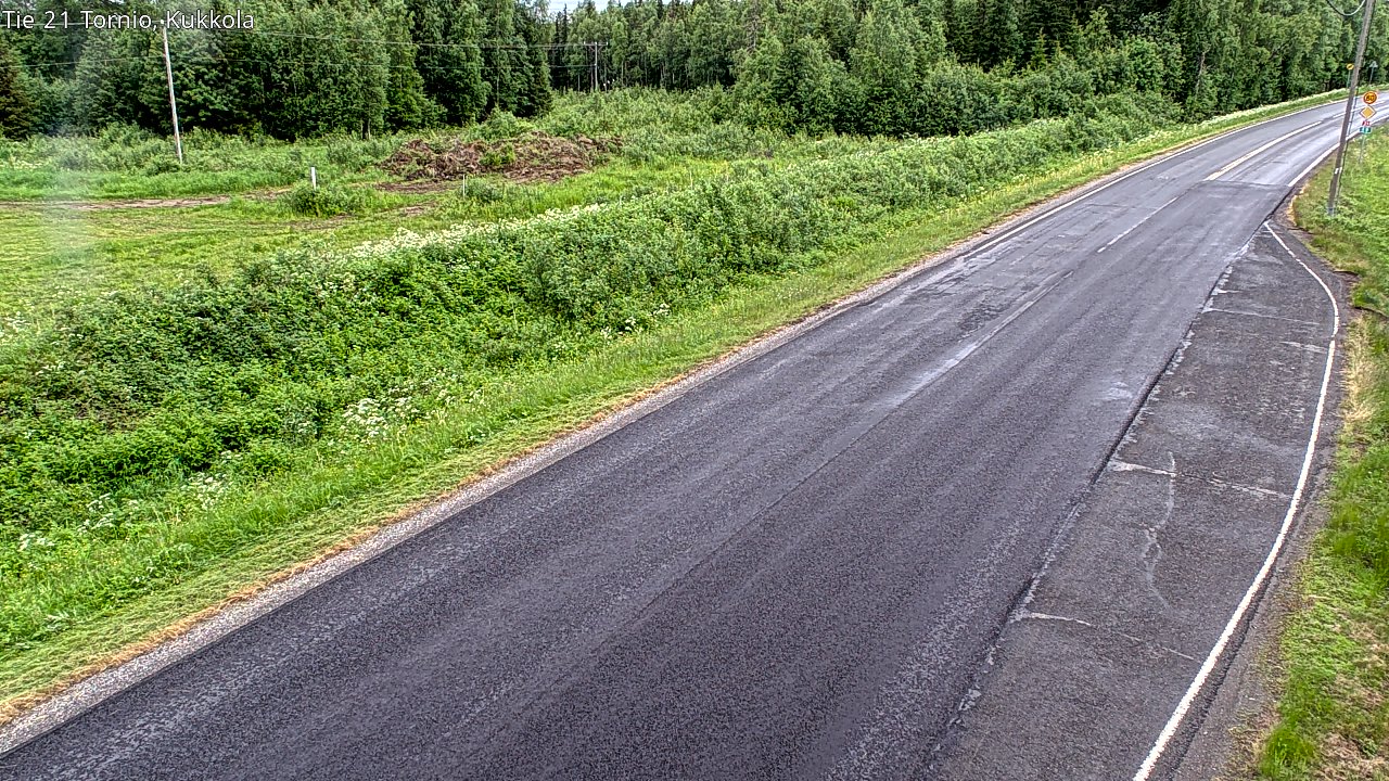 Kelikamerat Kuva Tie 21 Tornio, Kukkola, Tornio, Lappi
