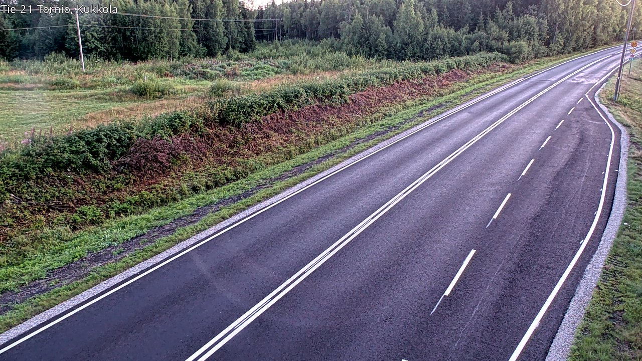 Kelikamerat Kuva Tie 21 Tornio, Kukkola, Tornio, Lappi