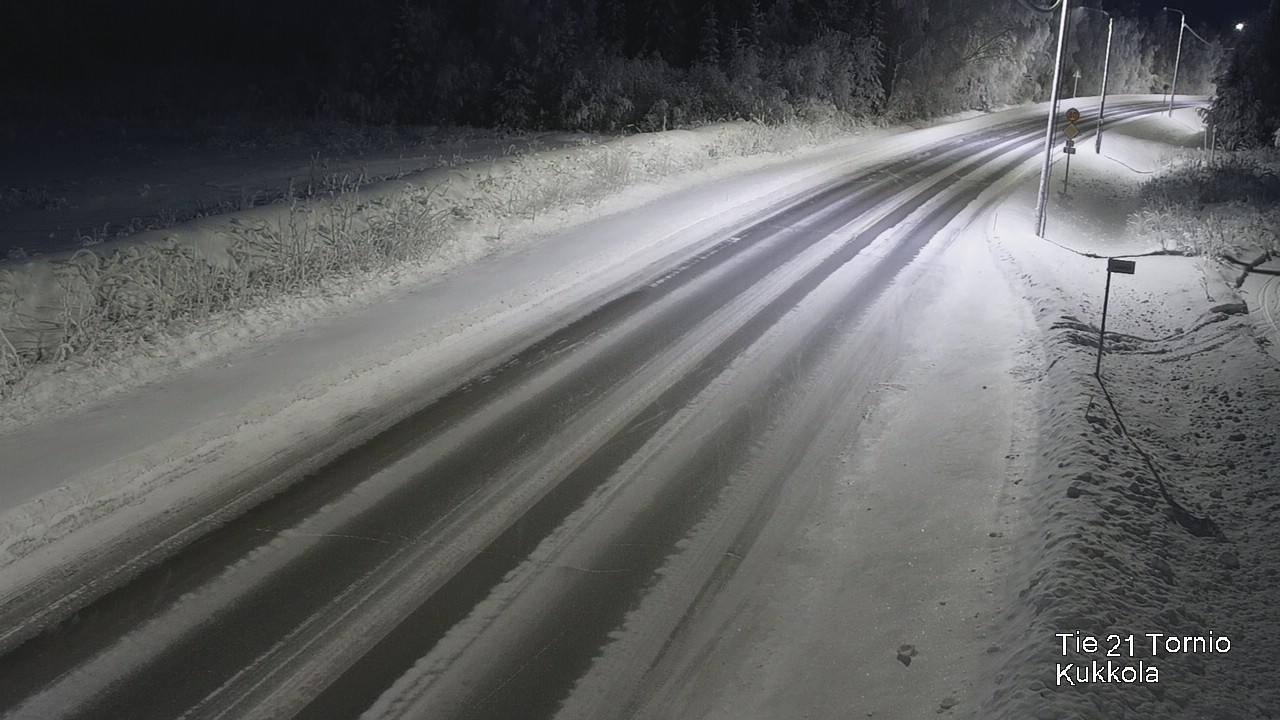 Kelikamerat Kuva Tie 21 Tornio, Kukkola, Tornio, Lappi